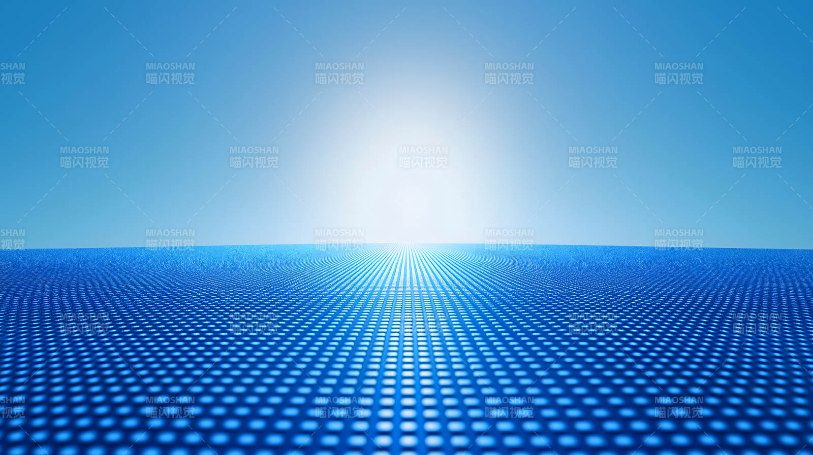 蓝色波点科技视界图片