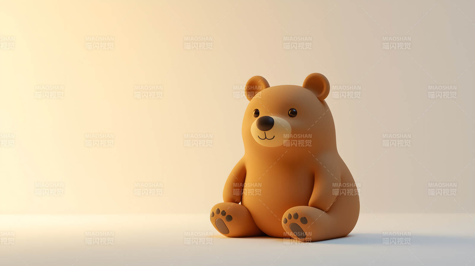 萌趣治愈泰迪熊图片