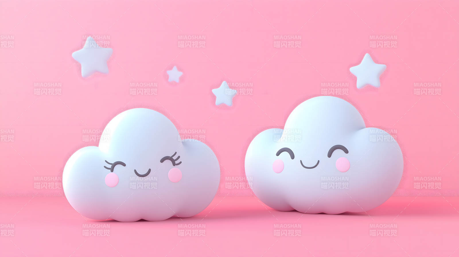 云朵的甜蜜梦境图片