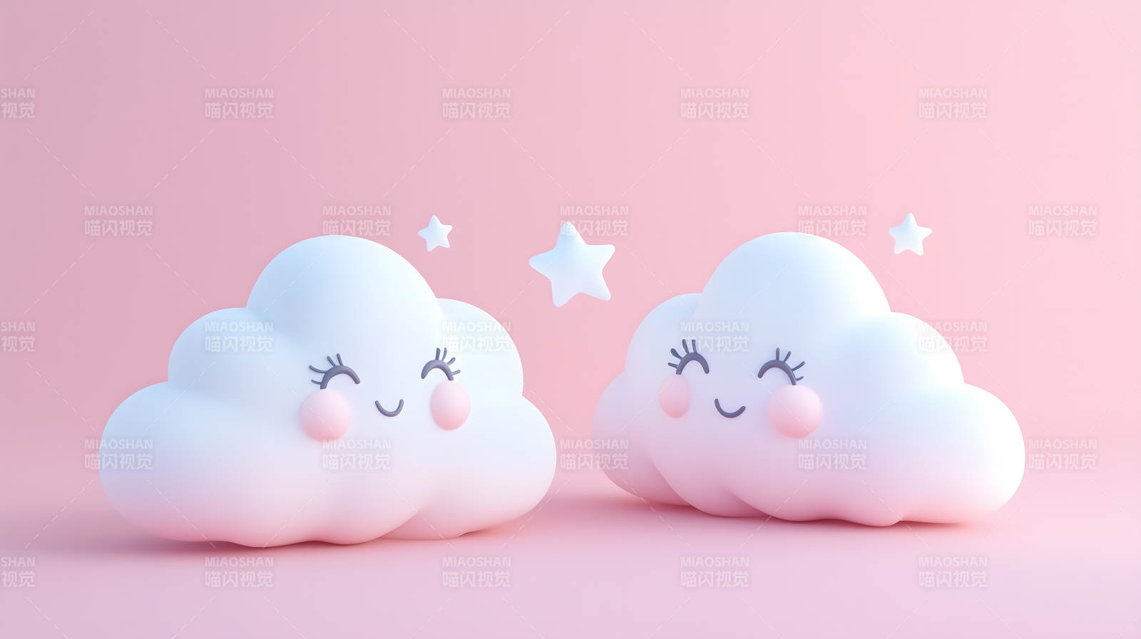 云朵的甜蜜梦境图片