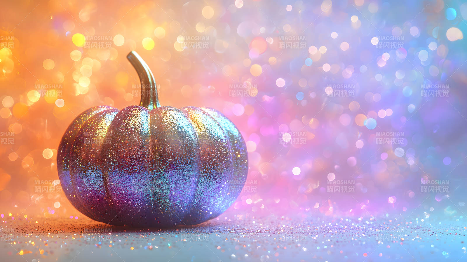 梦幻粉色南瓜闪耀图片