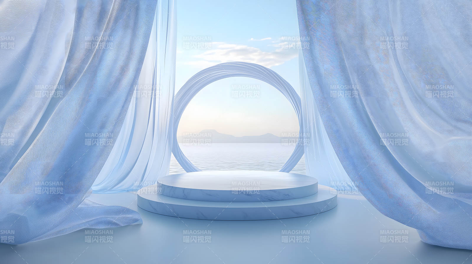 水波纹舞台的梦幻开场图片