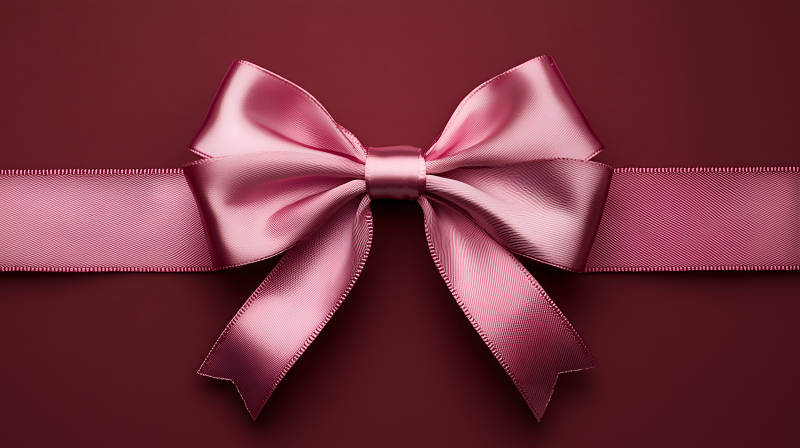 优雅丝带的温柔光影图片