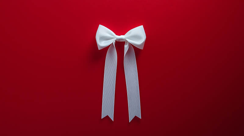 优雅丝带的温柔光影图片