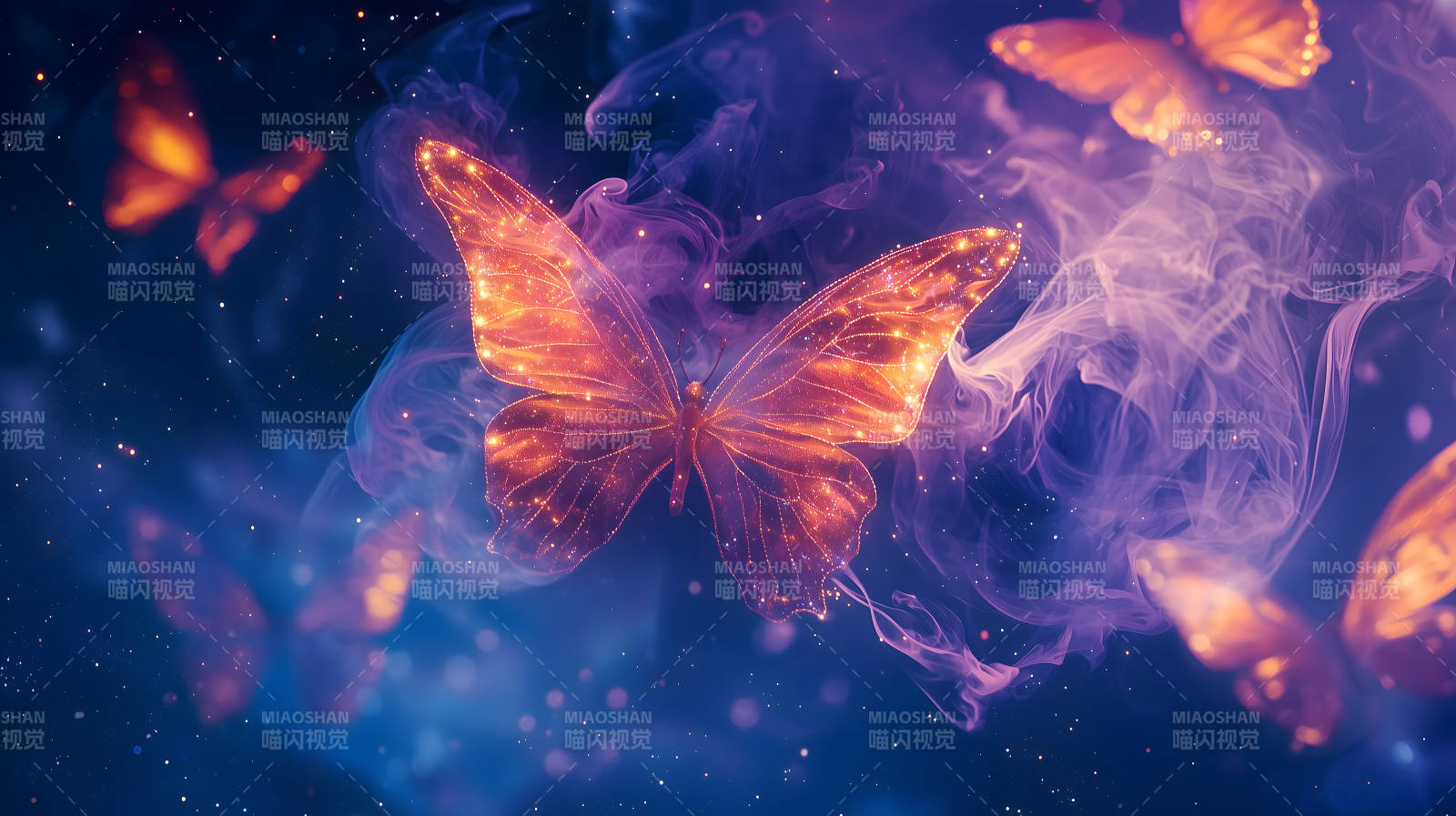 幻彩蝴蝶图景图片