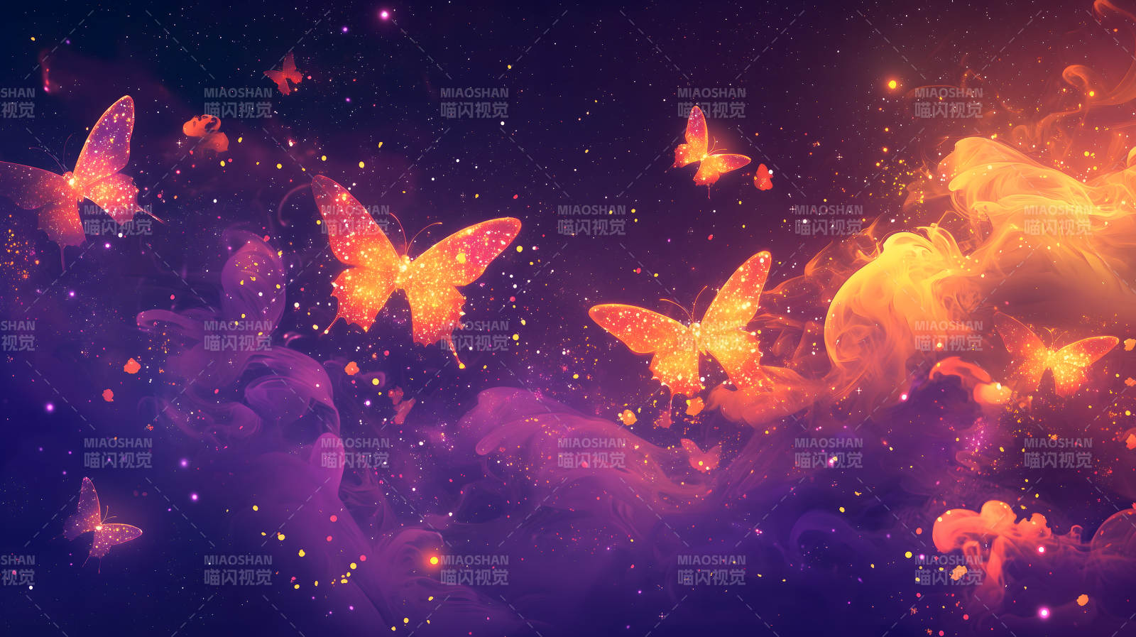 幻彩蝴蝶图景图片