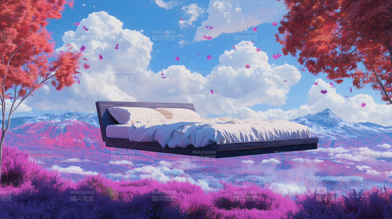 浮空床景幻域图片