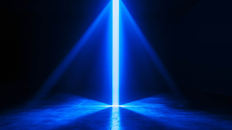 冷光蓝色竖线图片