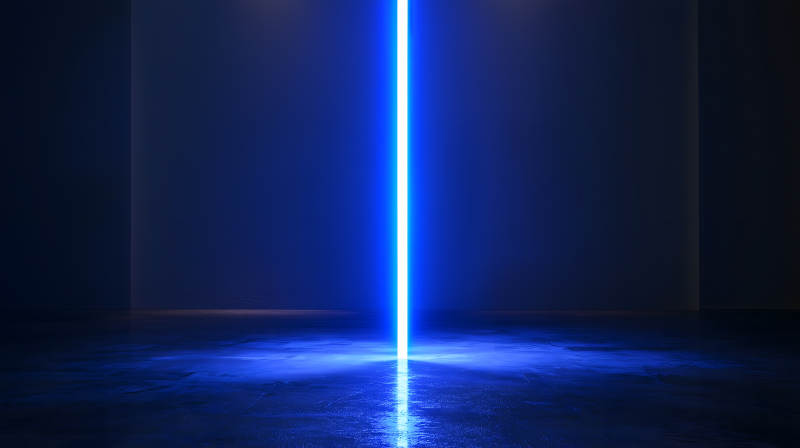 冷光蓝色竖线图片