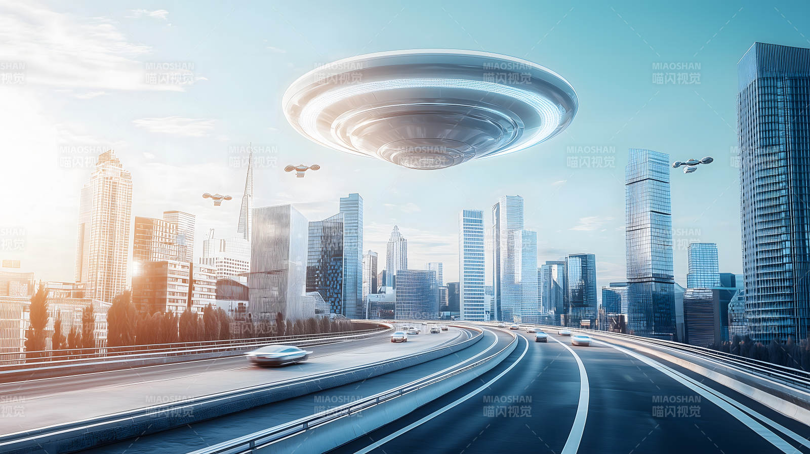 都市外星幻景图片