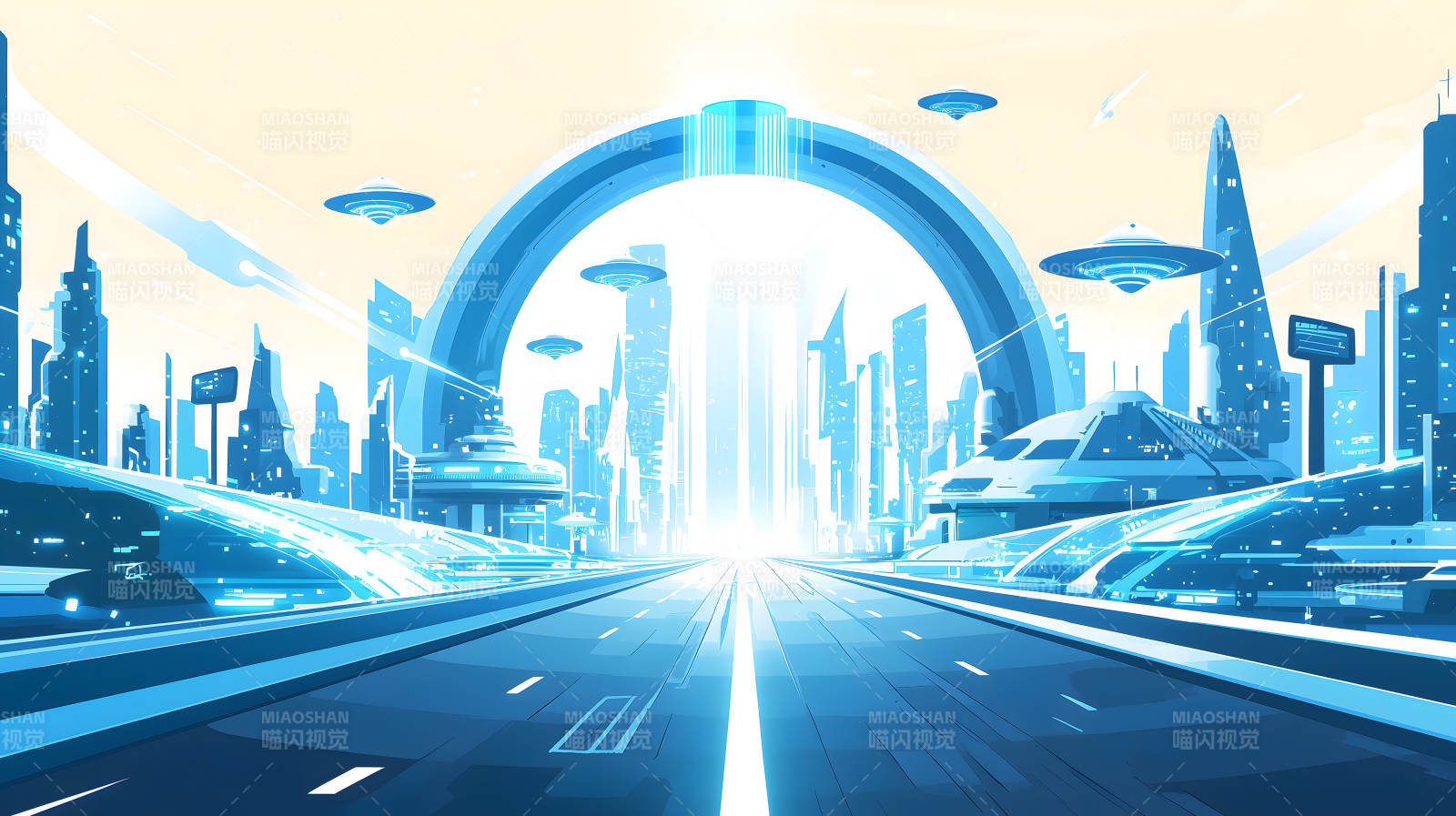 都市外星幻景图片