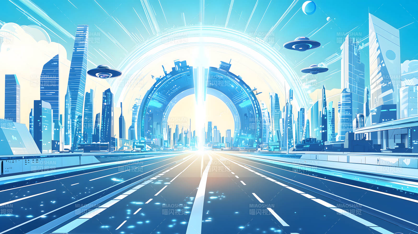 都市外星幻景图片