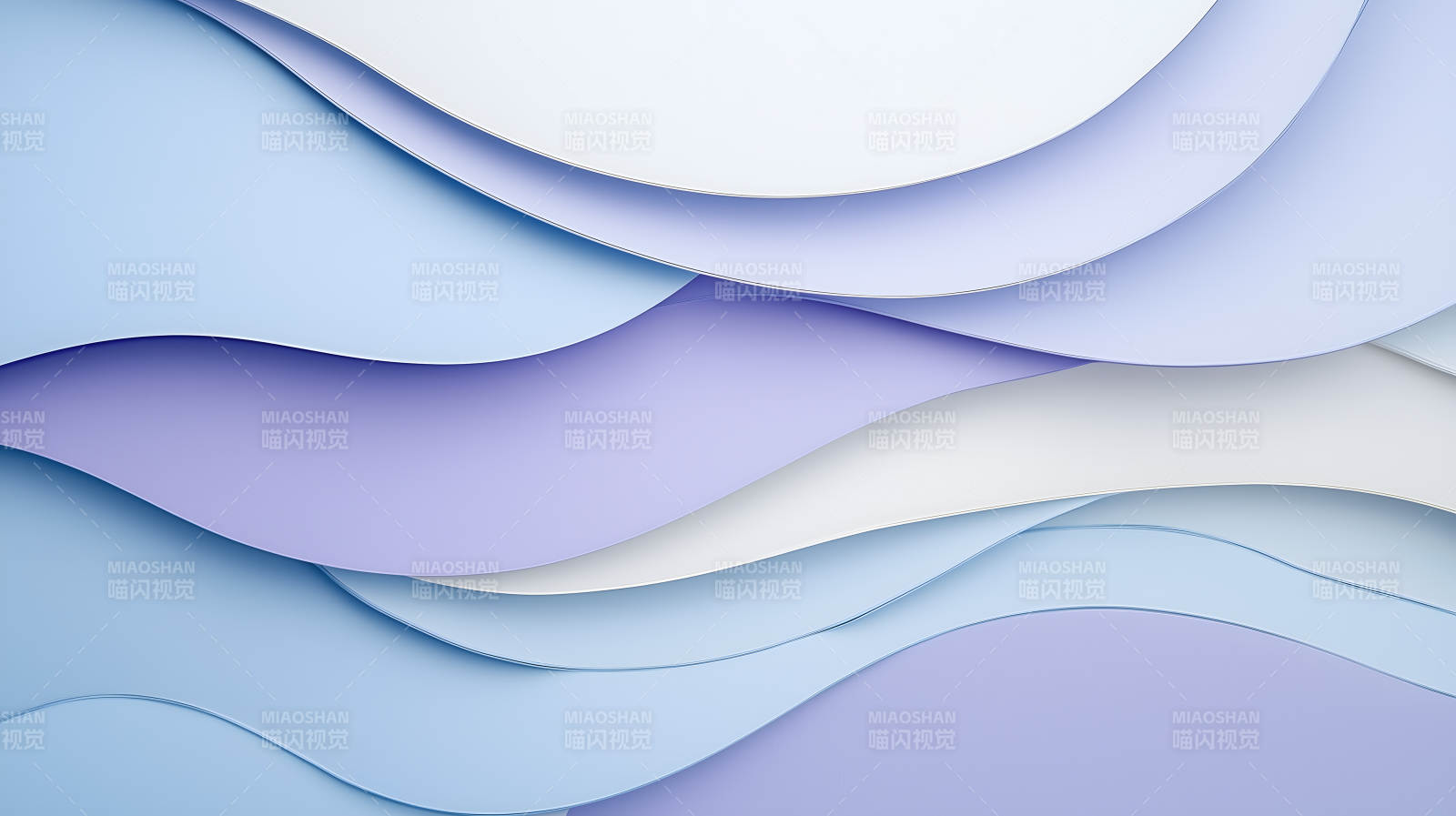 淡彩波浪图案图片