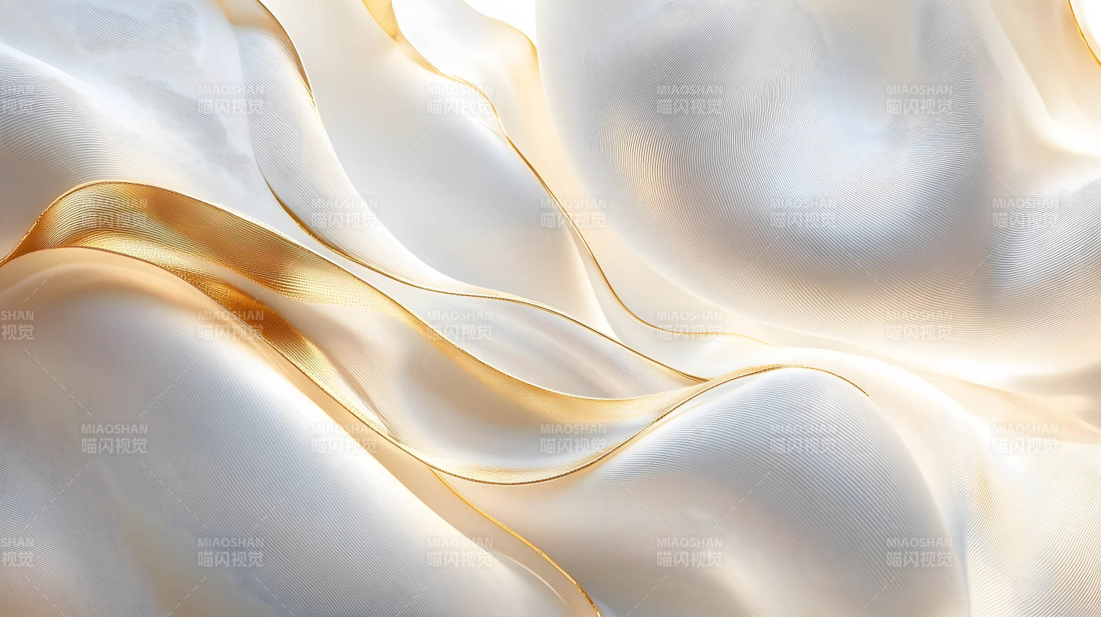 金白流动线条图片