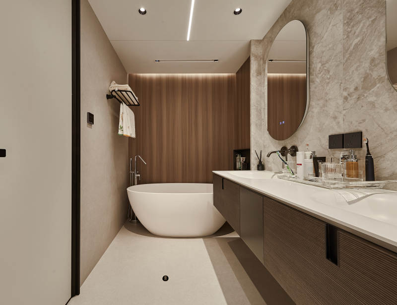 现代简约浴室设计图片