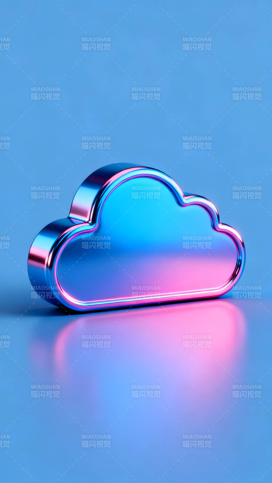 云朵闪耀科技感十足图片