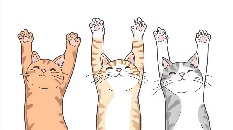 喵星人的可爱瞬间图片