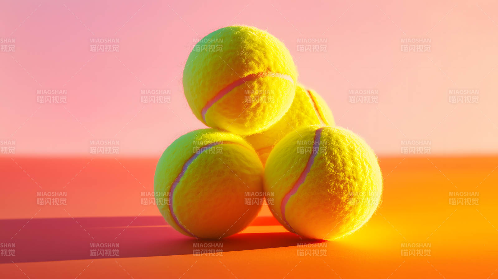 活力四射的网球运动图片