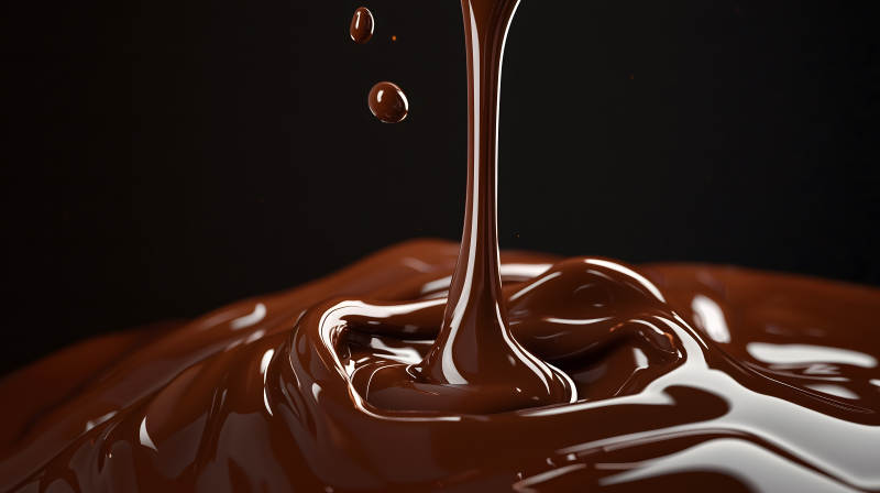 丝滑浓醇的巧克力诱惑图片