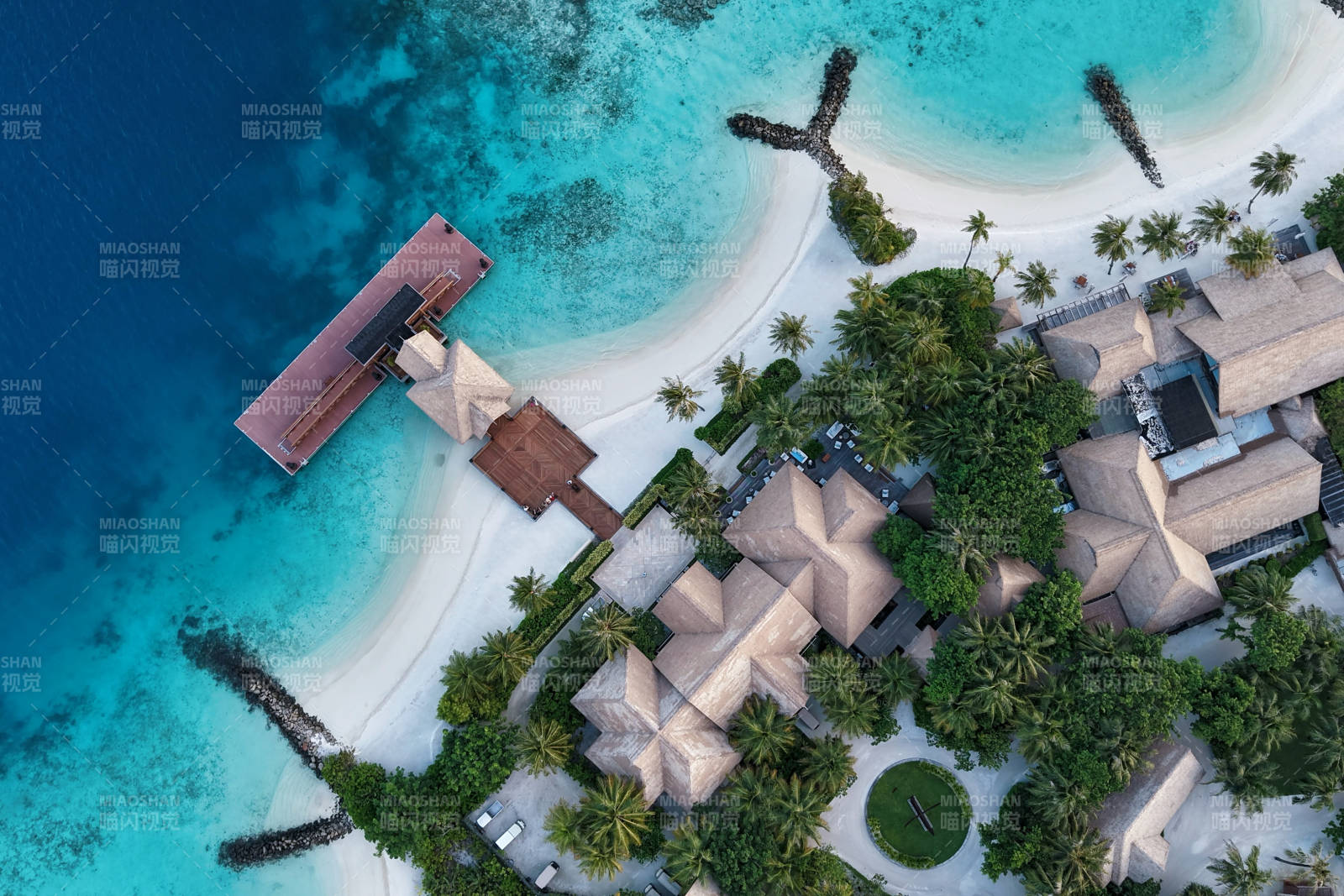 马尔代夫 热带海岛度假村图片