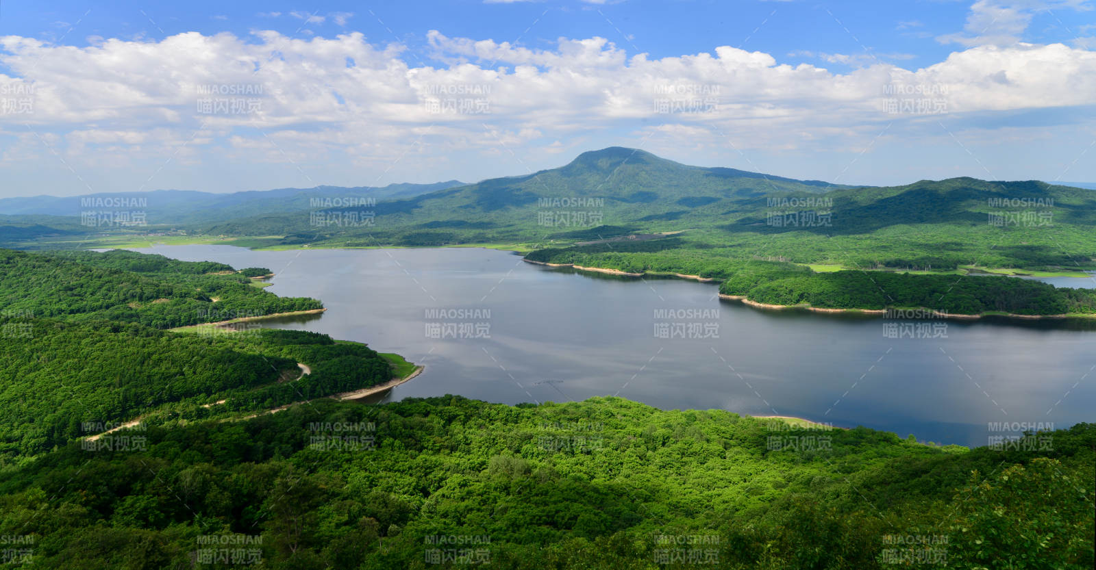 湖光山色美如画图片