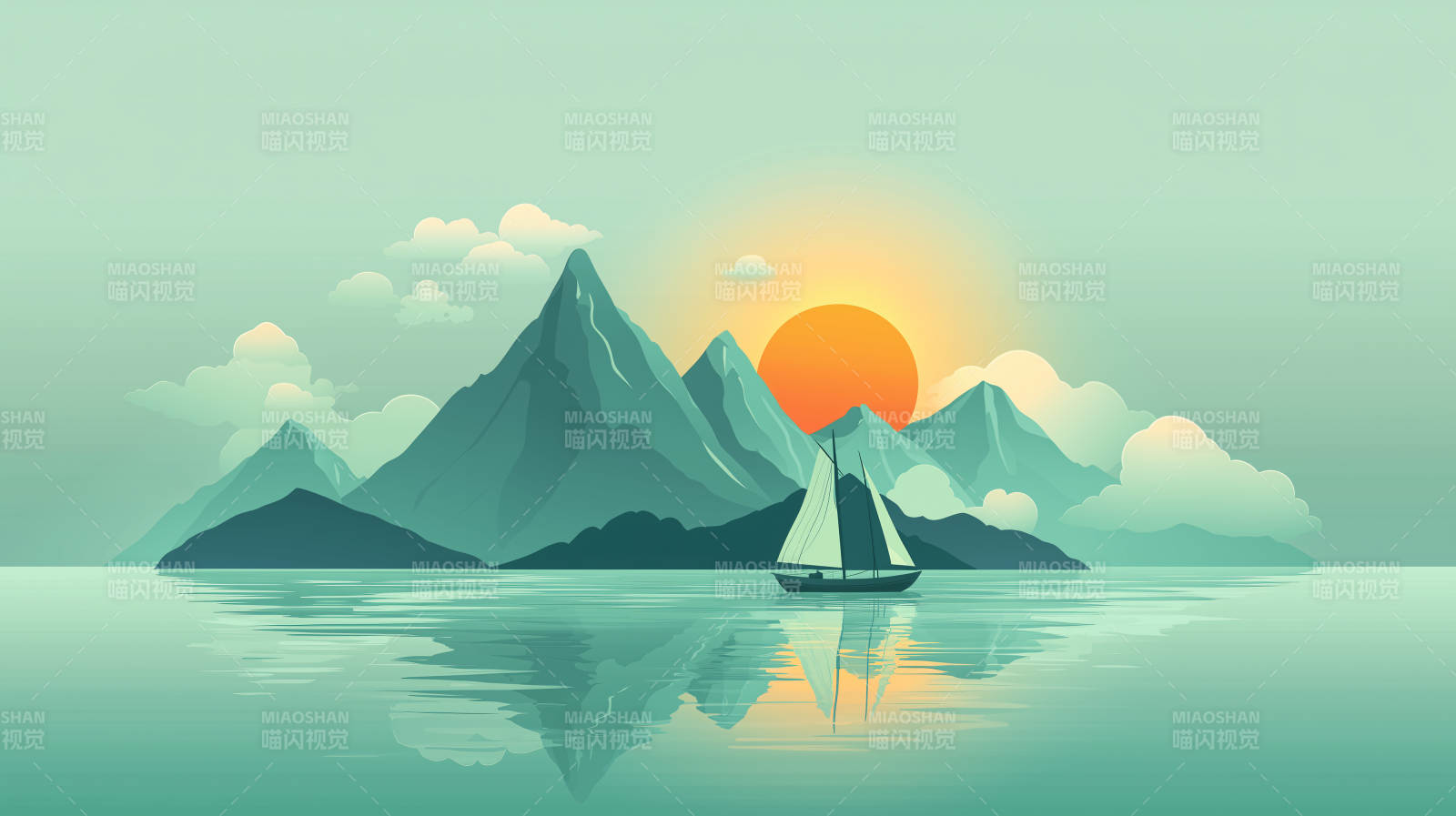 孤帆远影碧空尽图片