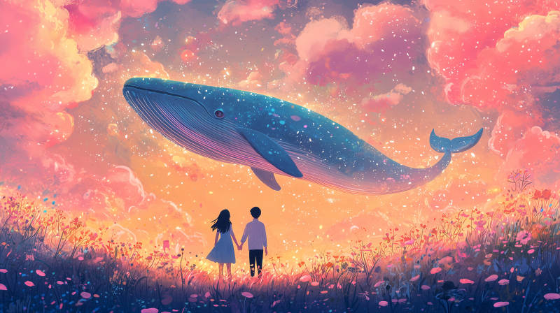 恋人与鲸鱼的约定图片