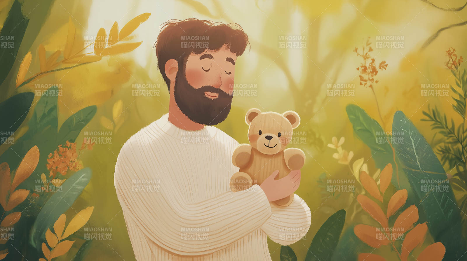 温柔的拥抱图片