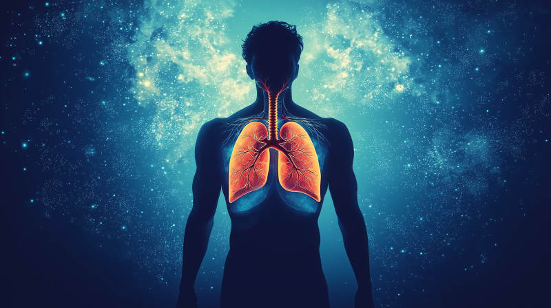 人体肺部结构高清医学影像图片