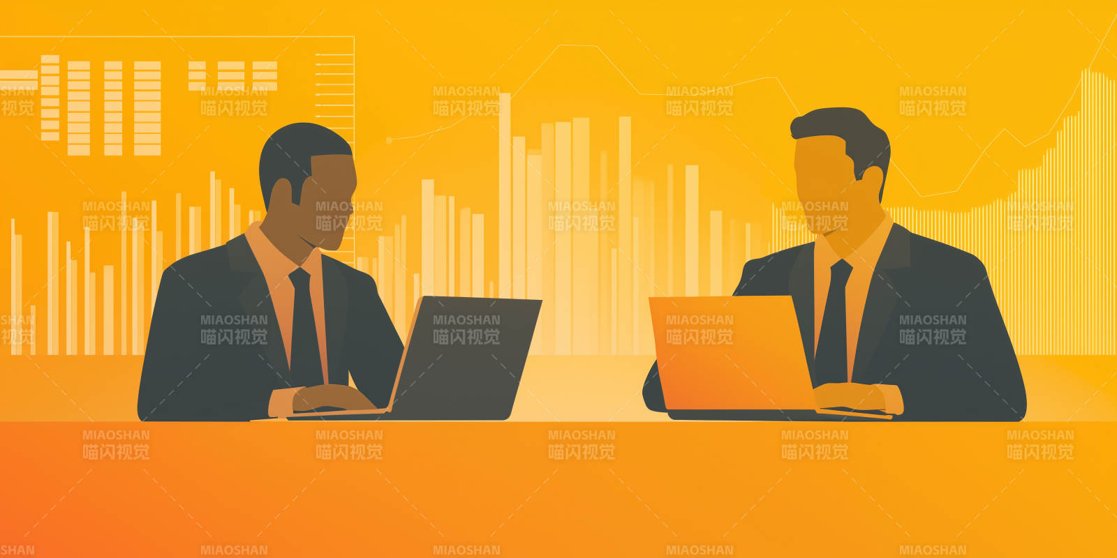 金融数据分析师的日常图片