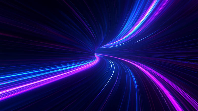 光速隧道未来时空图片