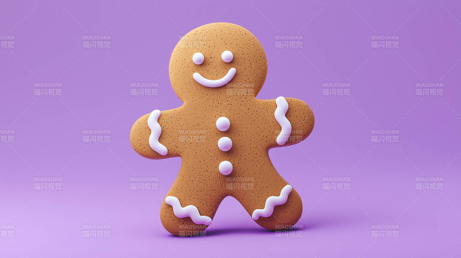 圣诞姜饼人图片