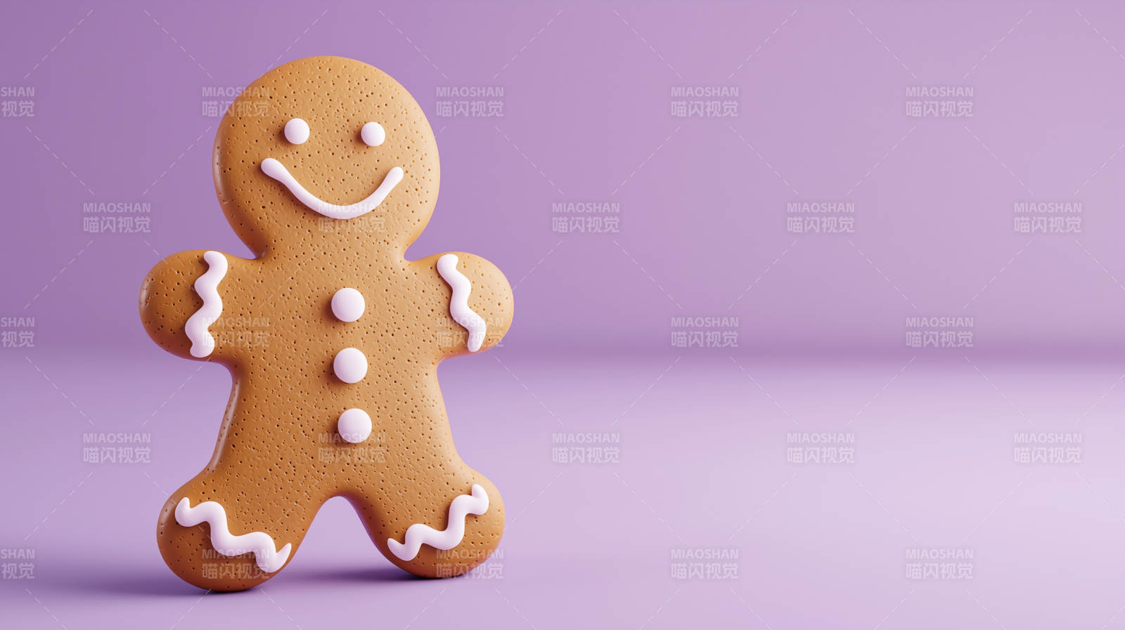 圣诞姜饼人图片