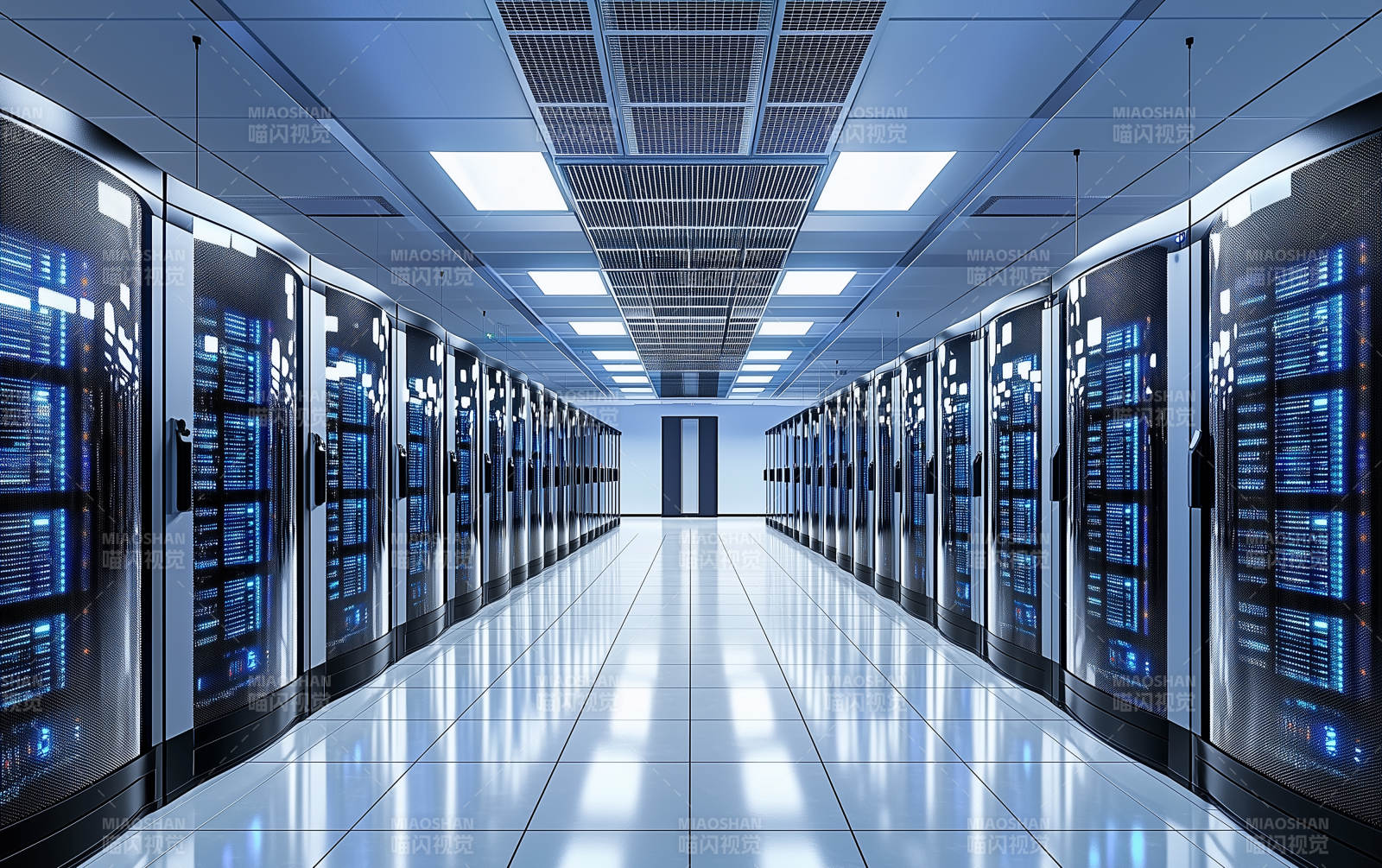 现代化数据中心机房图片