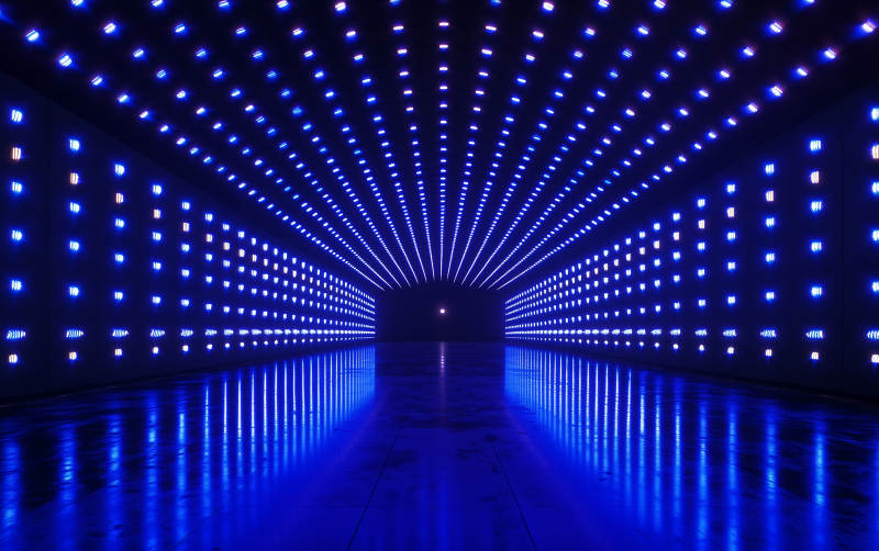 未来科技感通道图片