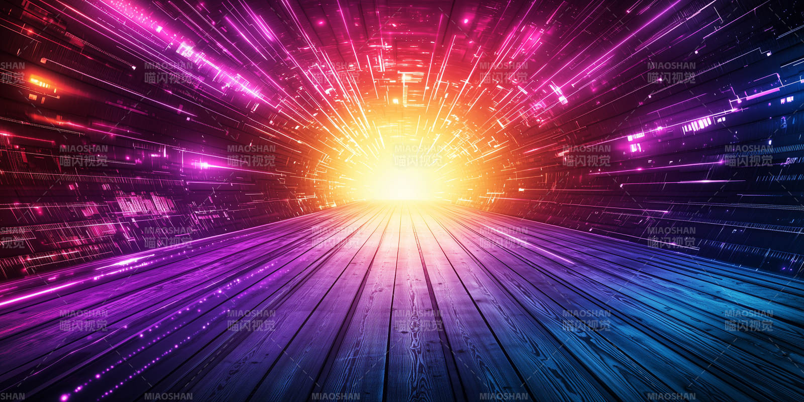 未来科技感通道图片