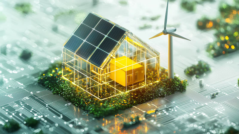 未来之家可持续发展图片