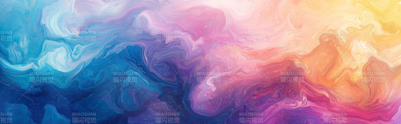 梦幻色彩的抽象艺术图片