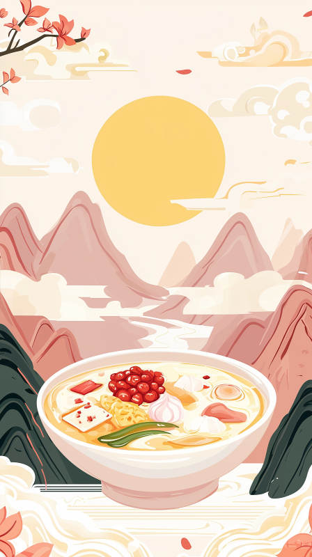 一碗治愈系的暖心汤图片