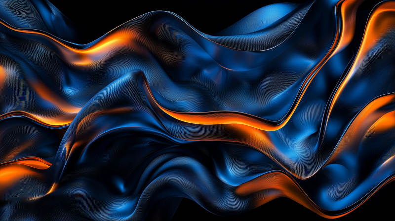 流动的光与影图片