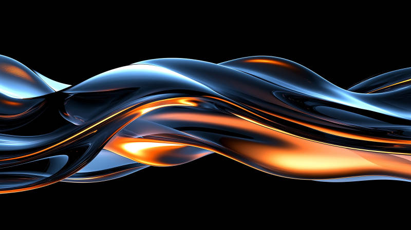 流动的光与影图片