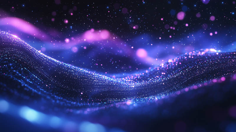 星河粒子流图片