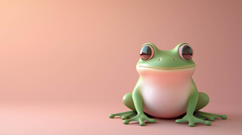 可爱卡通青蛙图片