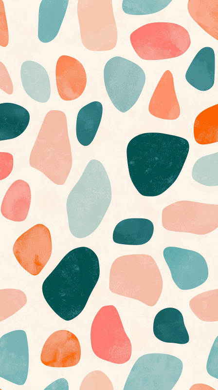 抽象彩色石纹背景图片