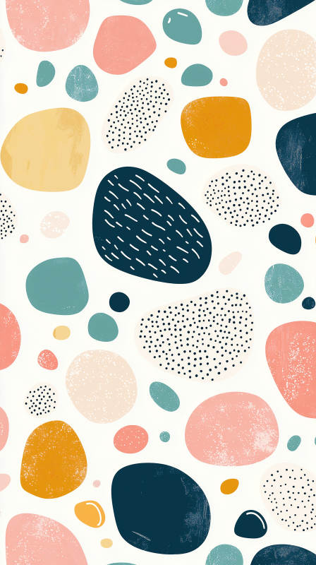 抽象彩色石纹背景图片