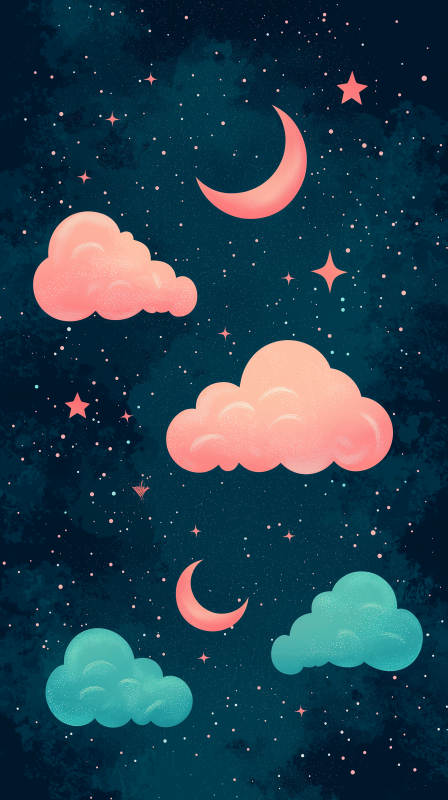 月夜星河梦幻夜空图片