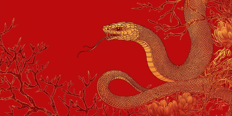 中国风蛇纹图腾图片