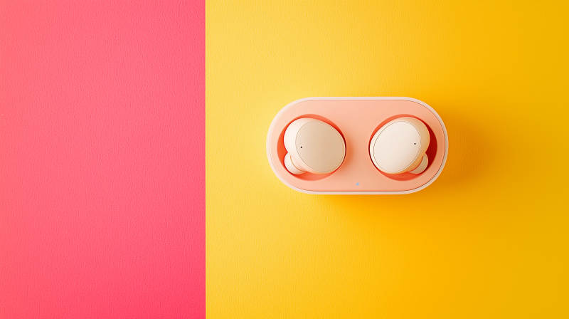 简约风格耳机产品图片