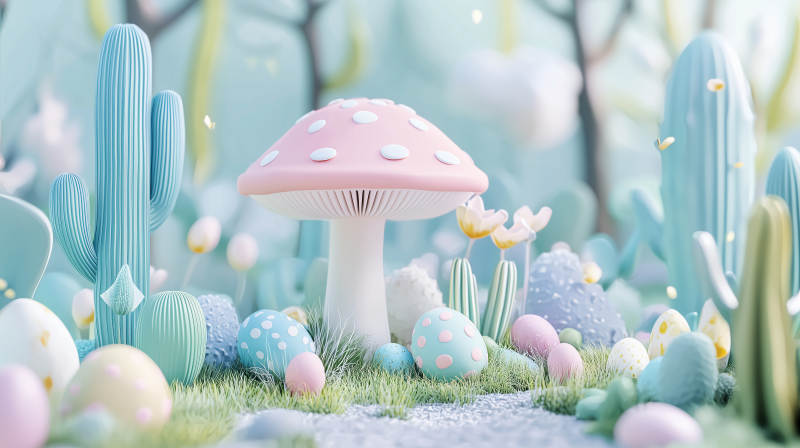 梦幻童话花园图片