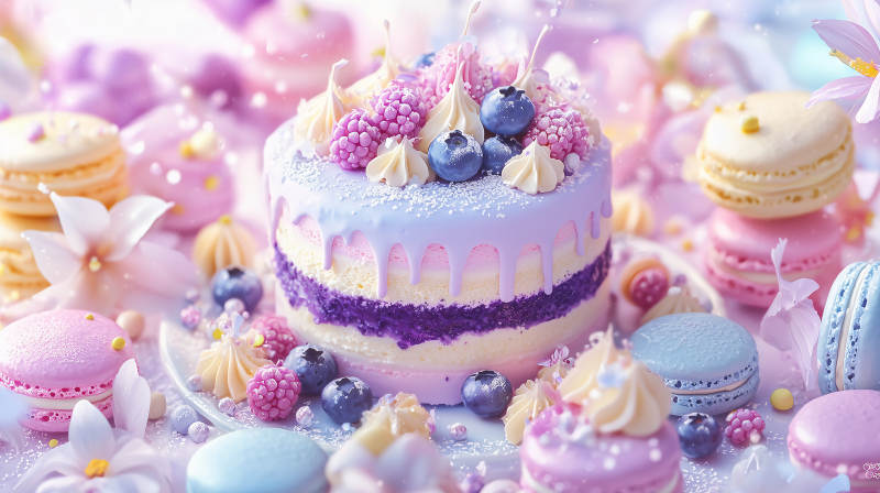 梦幻甜品盛宴图片